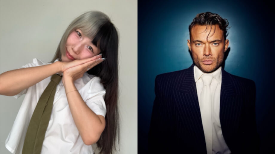 Nail artist Mei Kawajiri and celebrity hairstylist Dimitris Giannetos